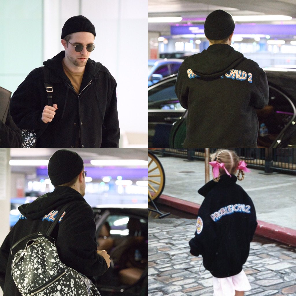 smartlurker's tweet image. RK sense of humor. Seems like Kristen&apos;s idea and Rob loves it! #ProblemChild2