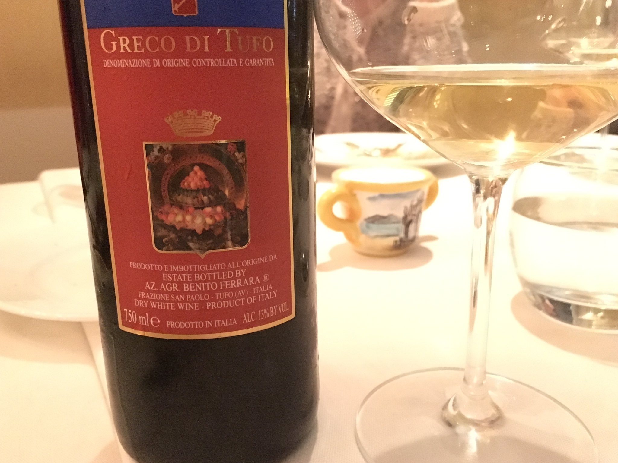 Kei カンパーニャ州のワイン ティ ピッキオ グレコ ディ トゥーフォ フィアーノ ディ アヴェリーノ タウラージ