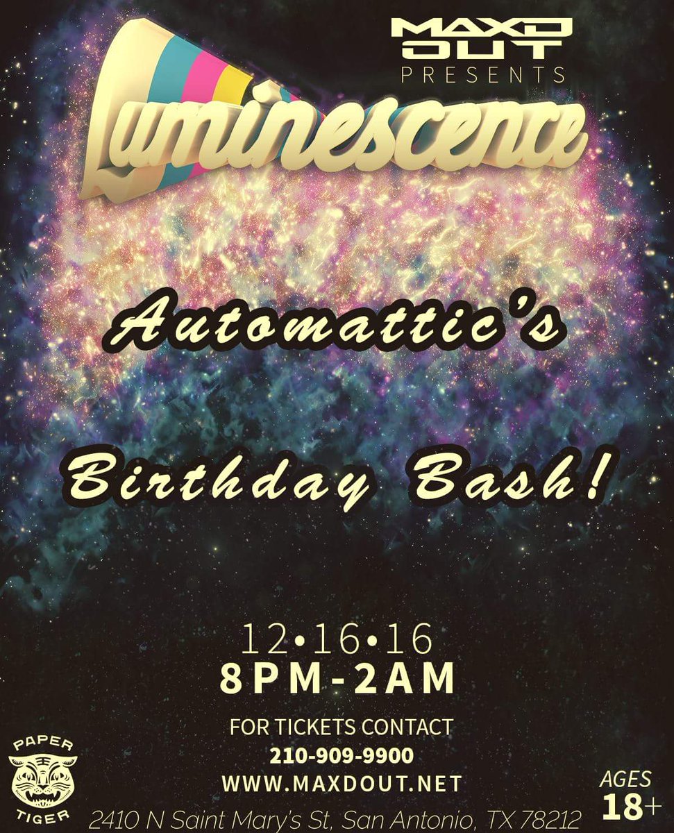 AutoMATTictx's tweet photo. Round 3 of the birthday celebrations!! Lets do this!! Gonna be a badass night. https://t.co/wu2ZYIBJSn