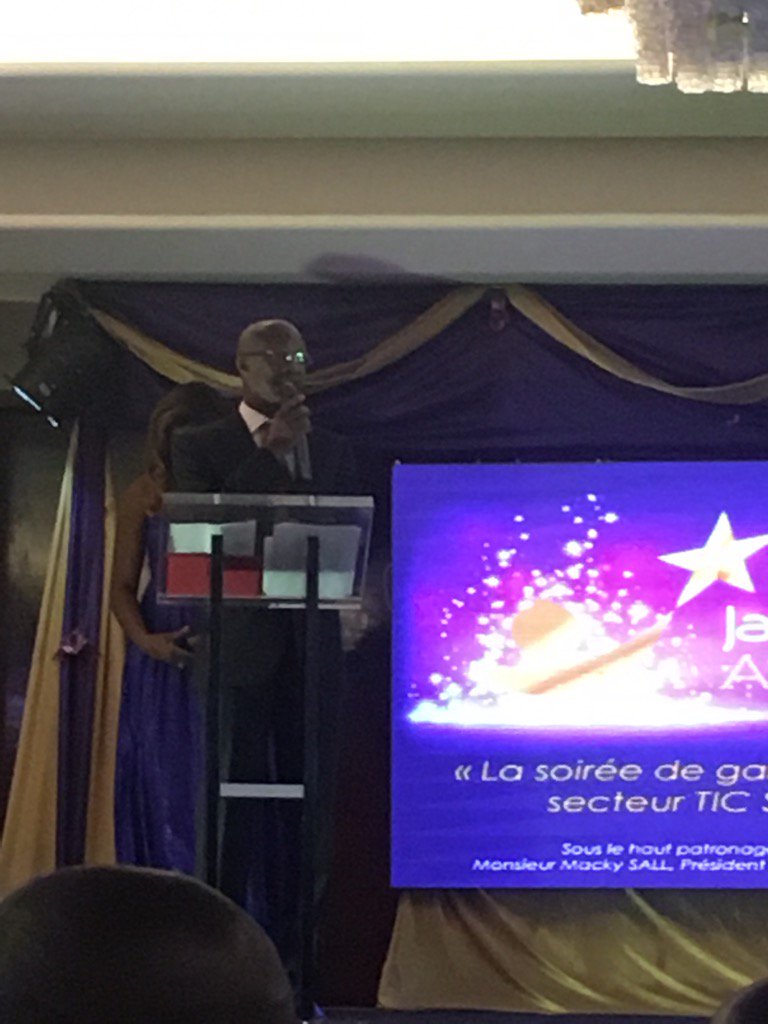 duglante's tweet photo. Discours de M. Jean Jacques membre du club DSI et membre du comité de pilotage #jtawards2016 https://t.co/tt3GQVfbLh
