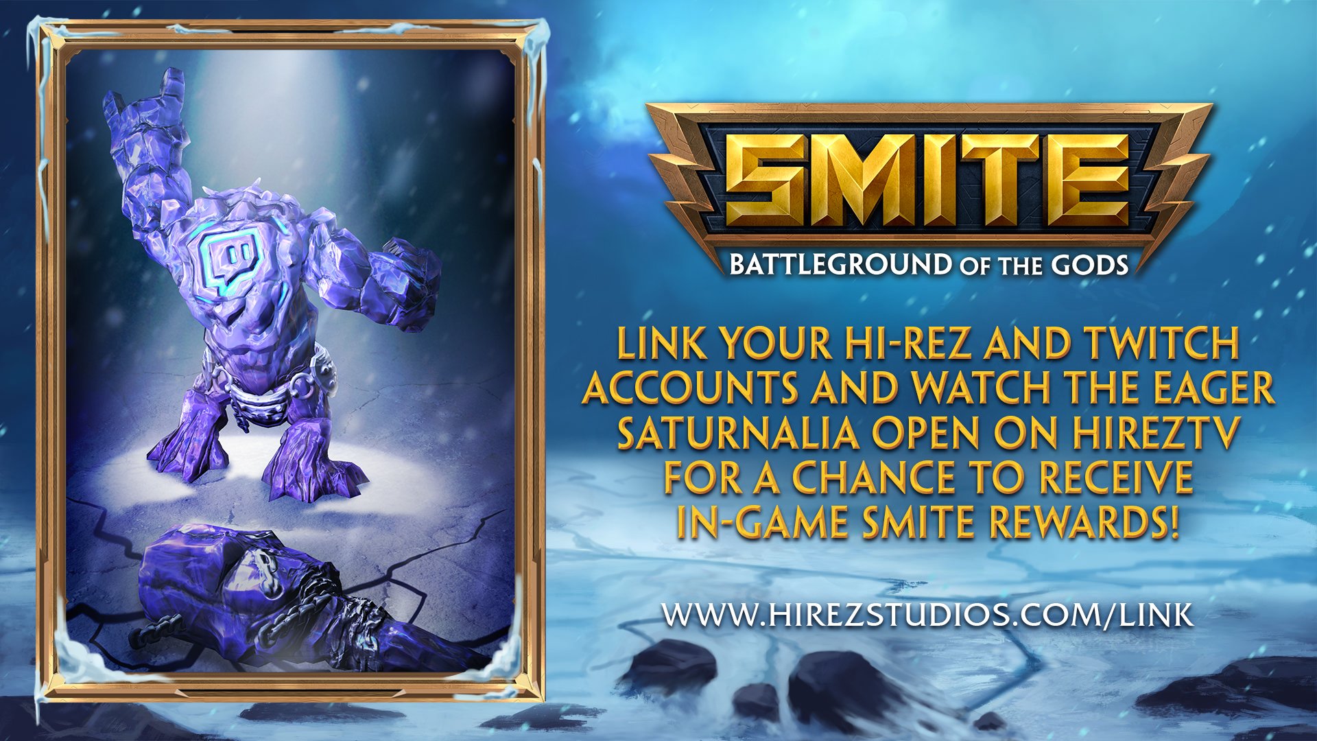 Smiteさんはtwitterを使っています The Egrworld Saturnalia Open Wraps Up Today Tune In To T Co Qa2upge15c For A Chance To Win Smite Rewards T Co 6buxdylzhb T Co Ktpwxkvy6a Twitter