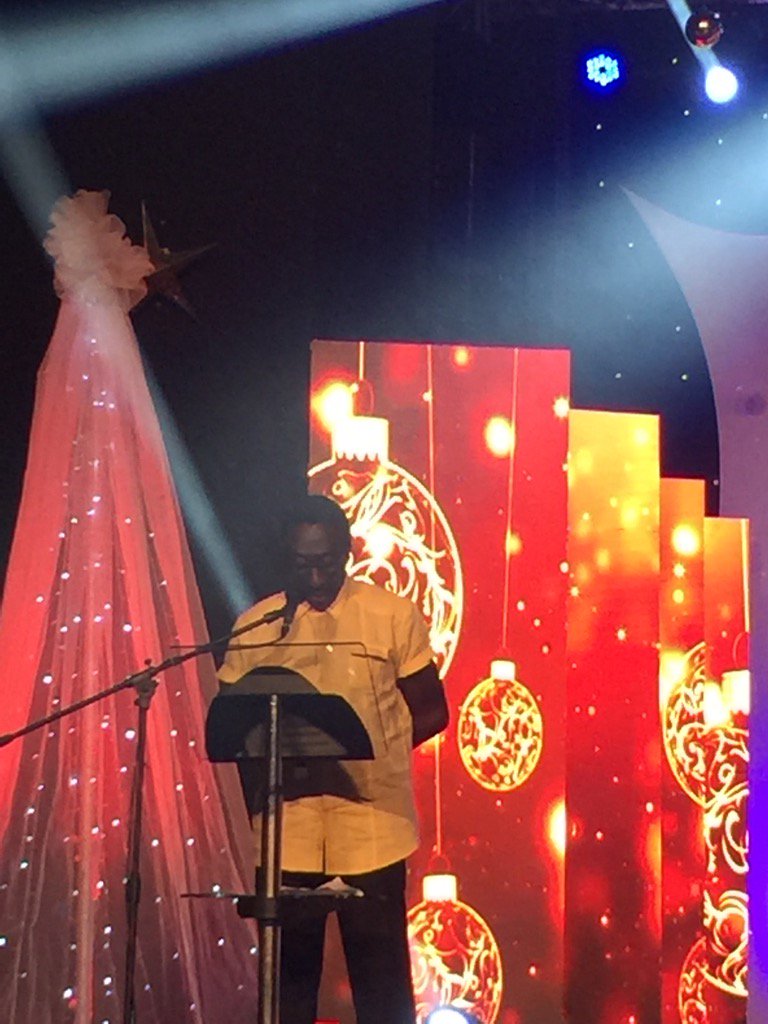 The godfather of comedy, KSM himself reads the final lesson. In The Beginning Was the Word #MTNCarols2016