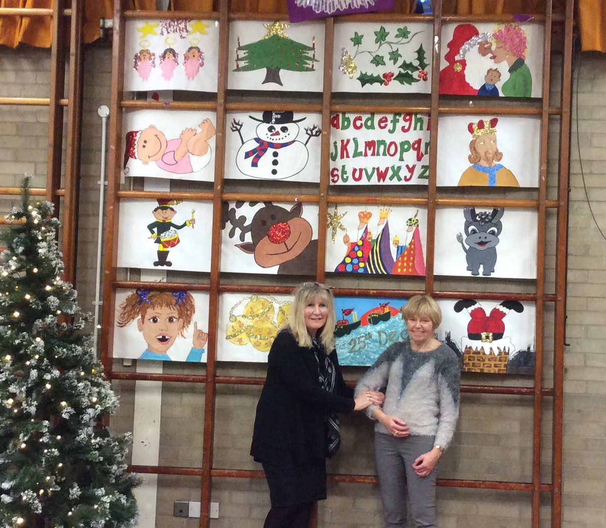 Barbara Lee (@wortlee1853) on Twitter photo Ex-colleague & friend Hilary & I thrilled to see <a href="/BirdwellPrimary/">Birdwell Primary Sch</a> still do giant Advent calendar we started 40 yrs ago! #barnsleyisbrill Ex-colleague & friend Hilary & I thrilled to see <a href="/BirdwellPrimary/">Birdwell Primary Sch</a> still do giant Advent calendar we started 40 yrs ago! #barnsleyisbrill