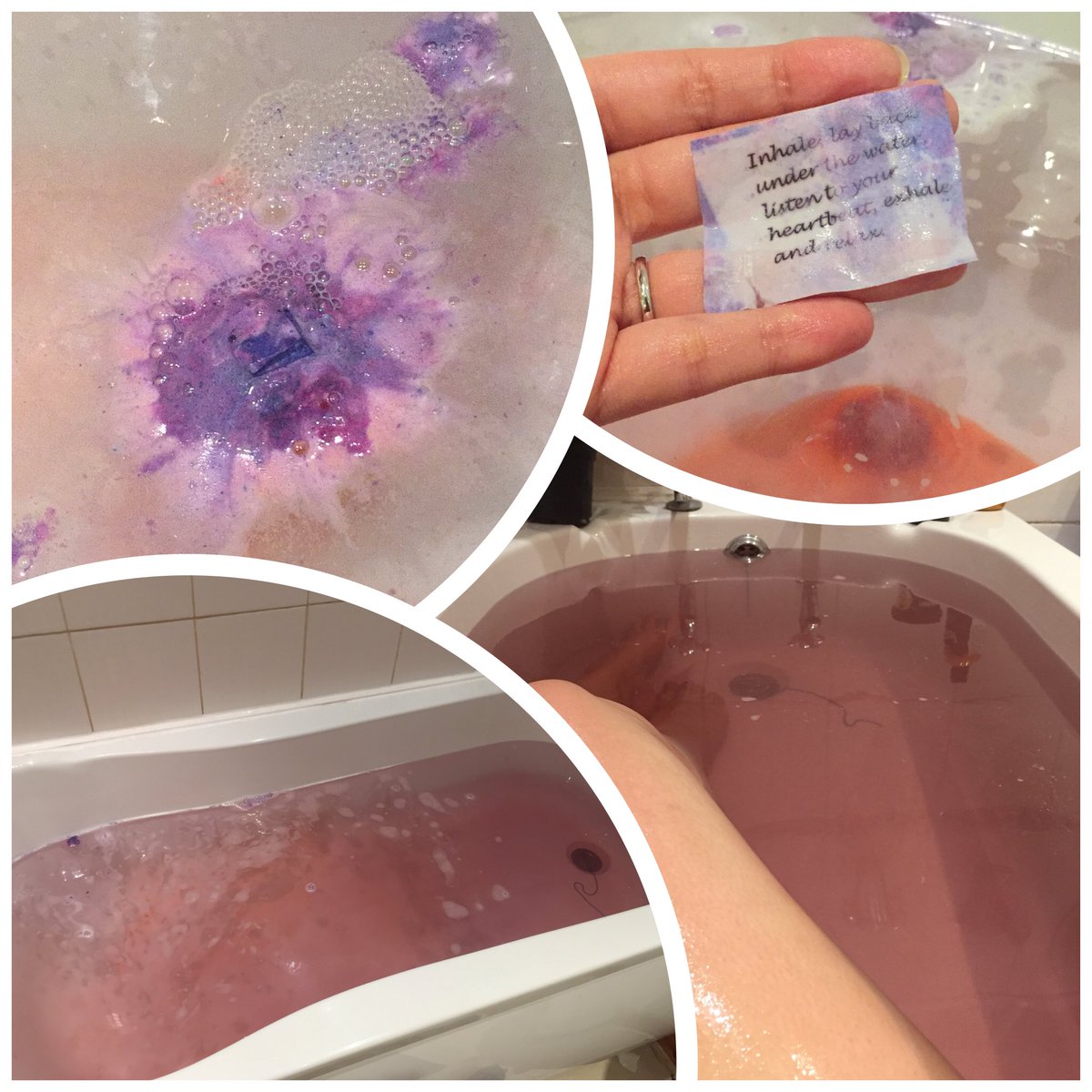 Tonight's <a href="/LushLtd/">LUSH UK</a> bath was scented with the gorgeous <a href="/GPerfIslington/">GORILLA ISLINGTON</a> inhale exhale fragrance! 😍 #bbloggers #lush #gorillaperfumes