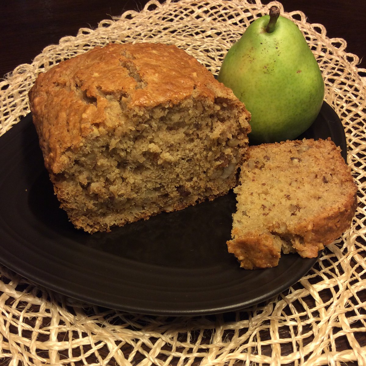 KAYtodaLA's tweet photo. Tasty Pear Bread. #NewRecipe #CATCHChallenge @CATCHhealth https://t.co/RWN1w4ac7L
