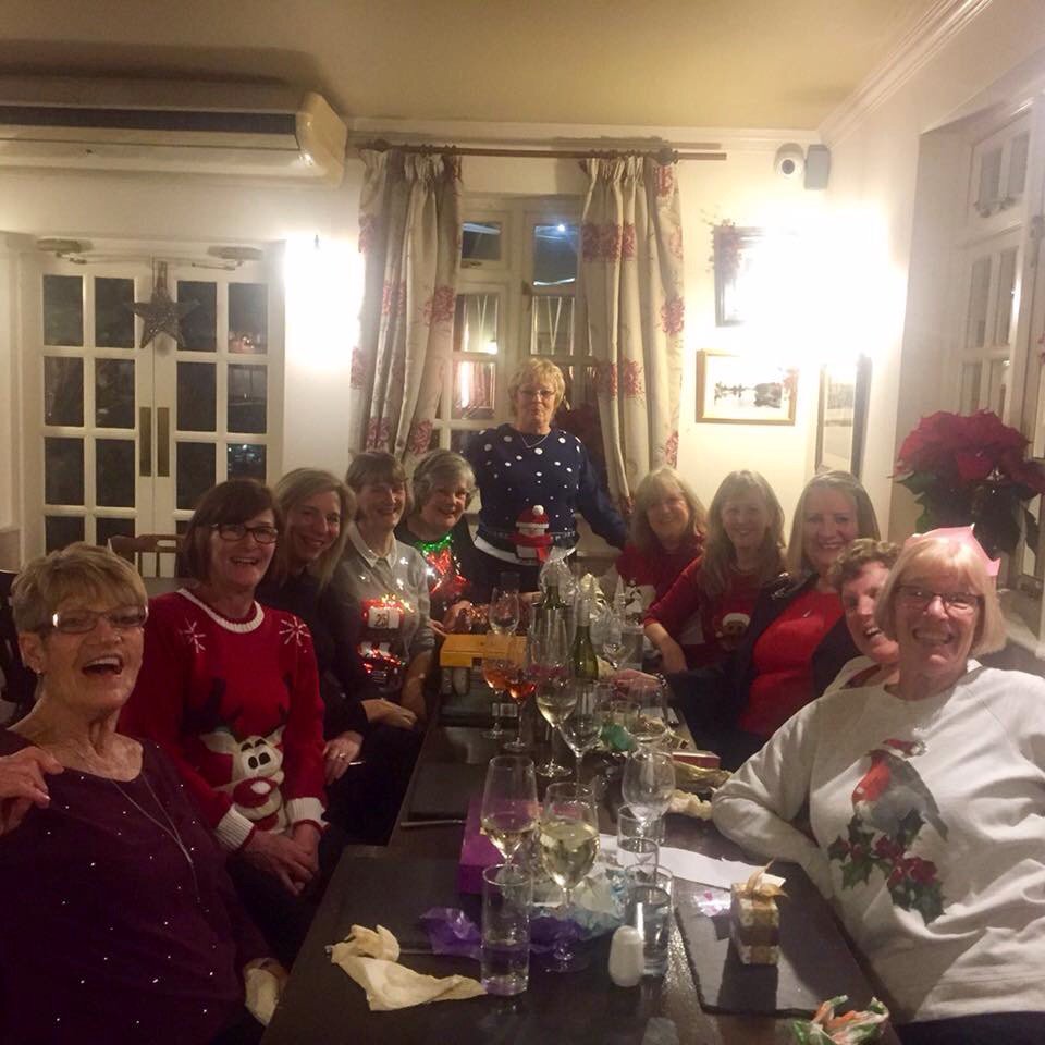 Old Ashfordians Christmas celebrations 2016#cathyparsons #dmlashbrook#asph