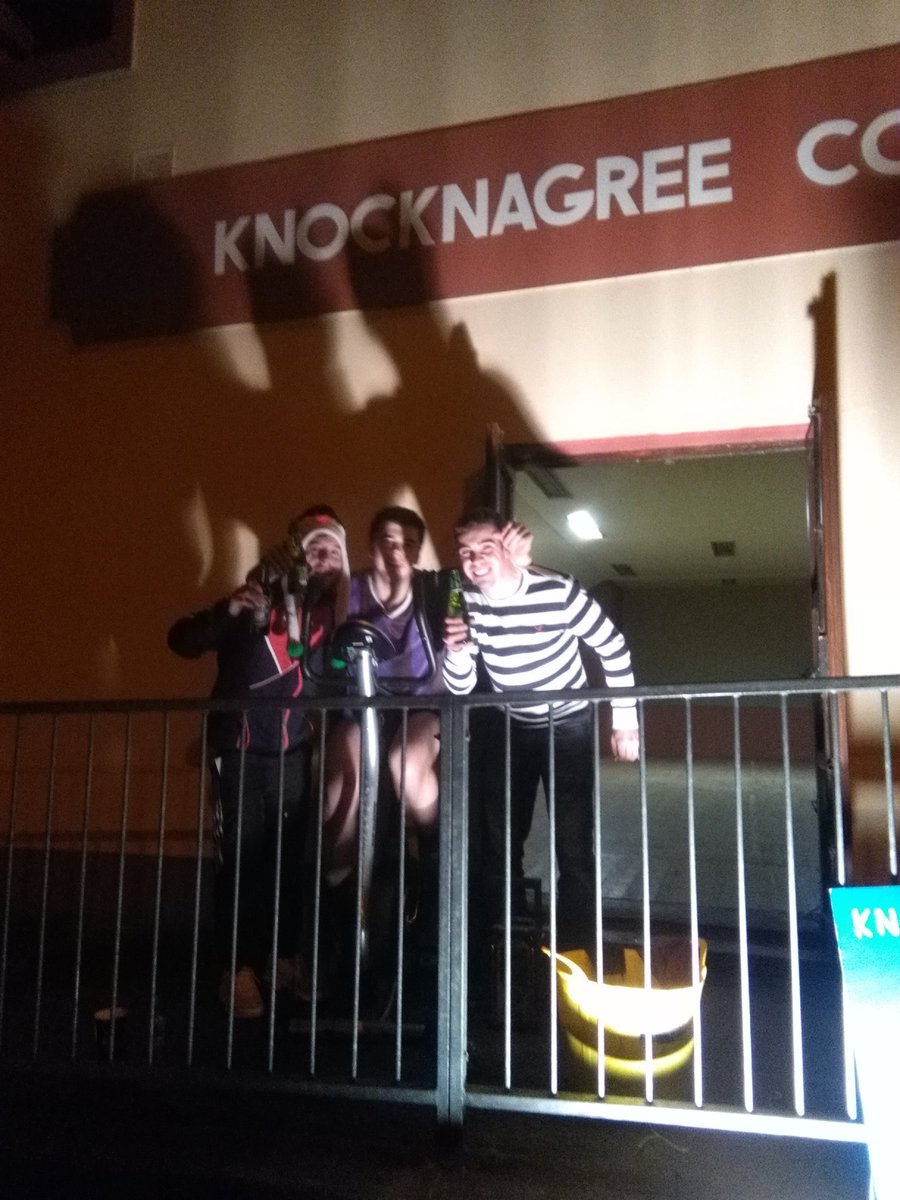 KnocknagreeGAA's tweet photo. Doing the night shift 10 hours gone. A few bottles to help on the way #24hrcycle https://t.co/gIJld13QiL
