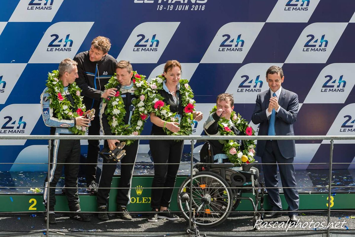 AccessibleTOUS's tweet photo. #RT BRAVO Fred SAUSSET ! @flemans2016 Tu fais changer le regard sur le #Handicap ! #LeMans2016 https://t.co/3zvUJleV1W