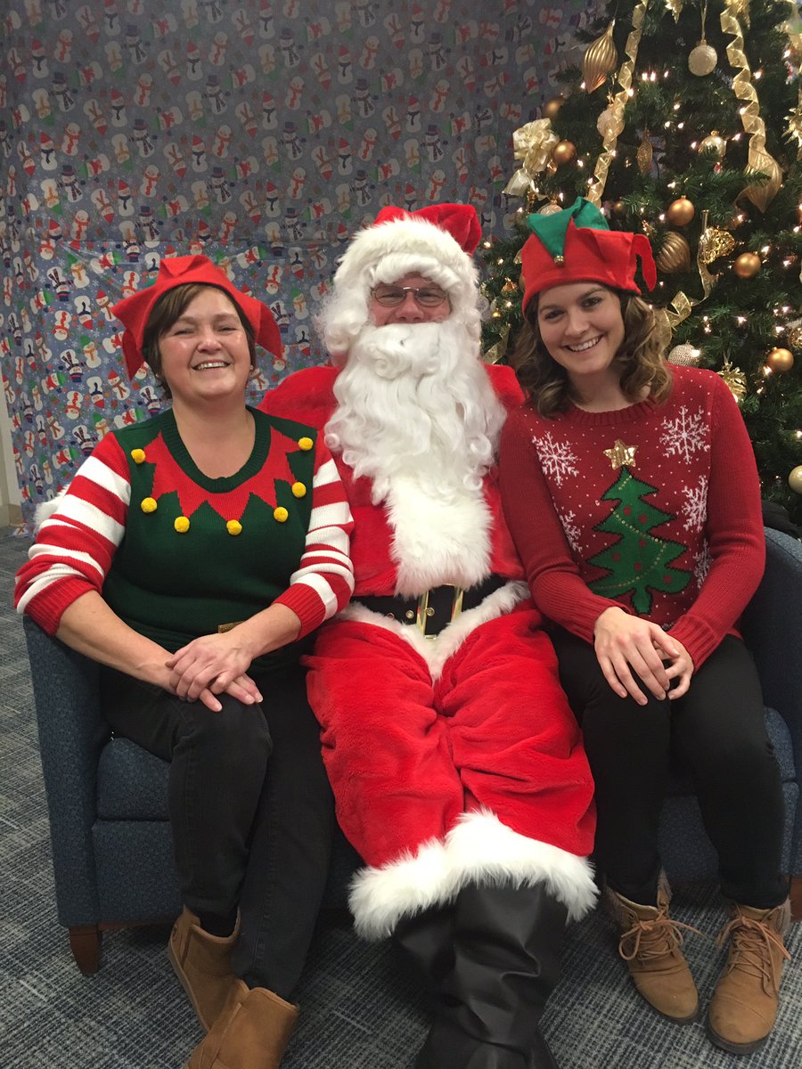 Santa visited <a href="/SaskCentral/">SaskCentral</a> today