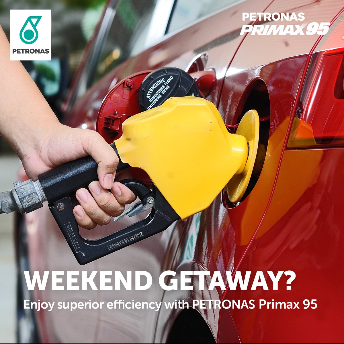 Petronasbrands's tweet photo. Get more mileage for less. Travel safe, and have a great weekend!
#PrimaxEfficiency https://t.co/Dl2RVqO7gK