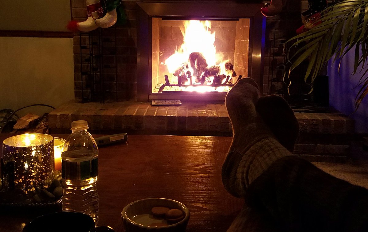 myunclescotty's tweet image. How 'bout feet &amp;amp; fireplaces? #StillBasic