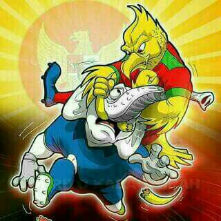 Sabil_17's tweet photo. Gajah Putih akan diserang Garuda  bersama Maung, Macan, Singo, Bekantan, Pesut, Beruang, Ayam,Elang, Banteng,Kabau/Kabo,Sape #indonesiajuara https://t.co/06ik1Fe0u4