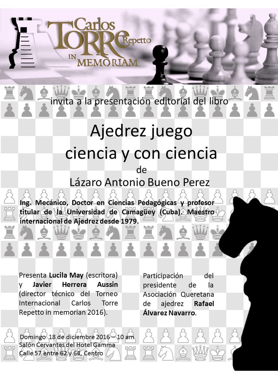 CodigoAbiertoTC's tweet photo. Ajedrez juego ciencia y conciencia https://t.co/pEqGeB3yLV https://t.co/5XnItlhHIM
