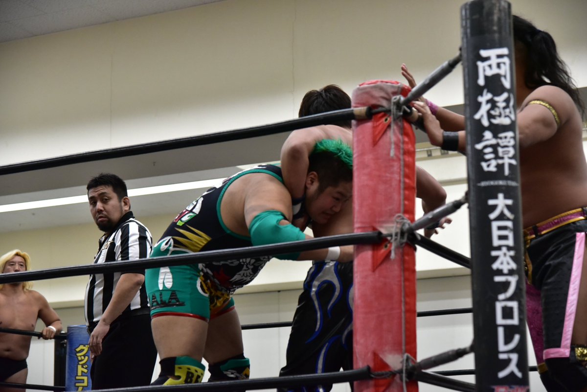 麩 16 12 11 Ddt 博多スターレーン 第5試合 Harashima 彰人 Vs 高山善廣 入江茂弘 彰人のスコーピオン デスロック 高山選手がカット 交通事故 Ddtpro