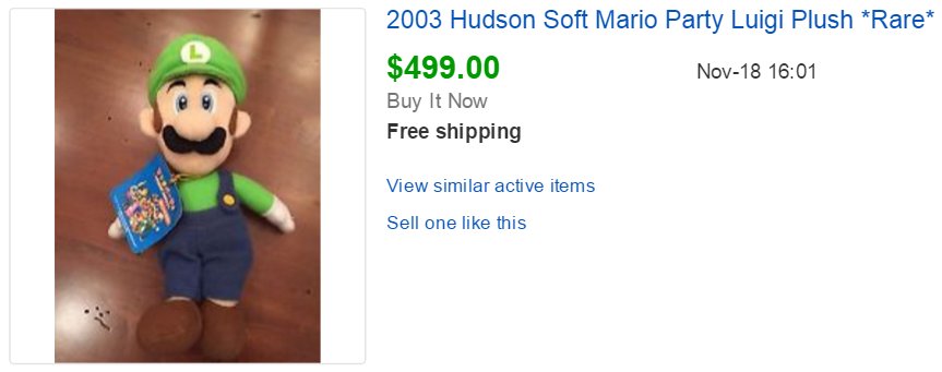 mario party 5 plush for sale