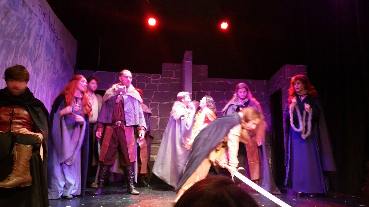 kidfreeweekend's tweet photo. Being a Stark means being a total badass! #WinterisComing @MBStage https://t.co/Rr8DpJGVEJ