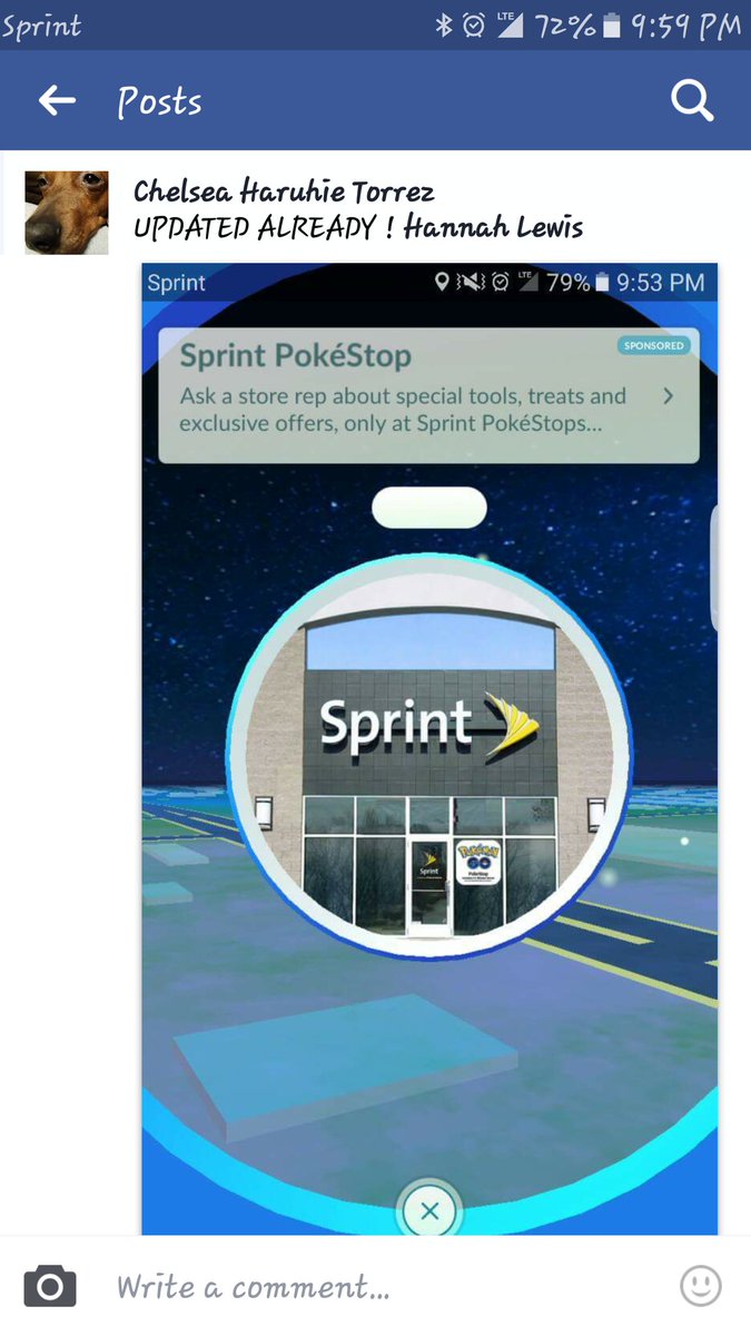 WL_HUT's tweet photo. How you know a new incentive works: a customer sees it first! #PokemonGO @sprint @WL_News @PlainsRD @JohnnyCroney @wl_byoung @Pkushn https://t.co/dLWnwZDJBY
