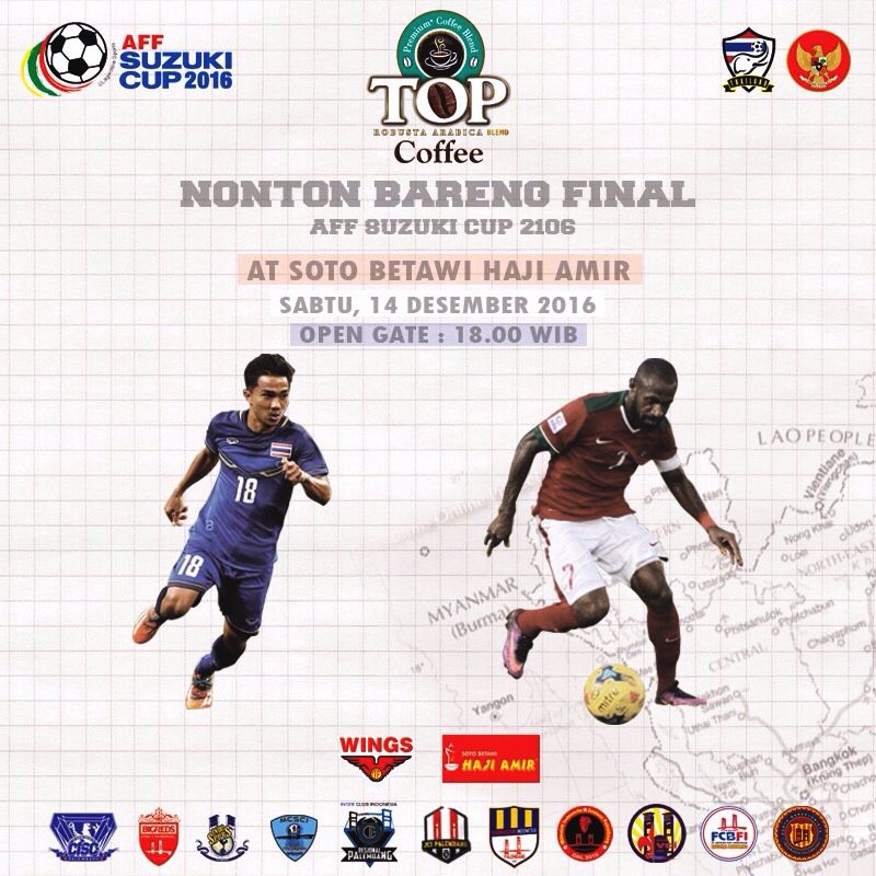 Lupakan perbedaan!!
Saatnya dukung Timnas jadi JUARA 🔴🔴🏆🏆

#AyoIndonesia #IndonesiaBersatu  #AFFSuzukiCup2016