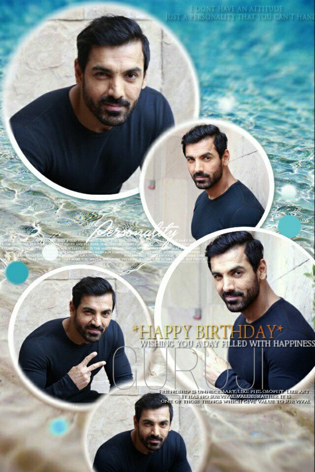 Aafatyash's tweet photo. God Bless You With Love And Care #HappyBirthdayJohnAbraham @TheJohnAbraham #Raftie 💚💚 https://t.co/5S05ZbcjSK