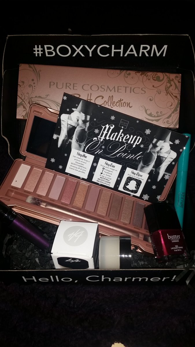 ttlycoolteacher's tweet photo. Loving my new boxycharm box of Awesomeness #BOXYCHARM #BOXYMail #BOXYonPointe https://t.co/t0HAJH24TZ