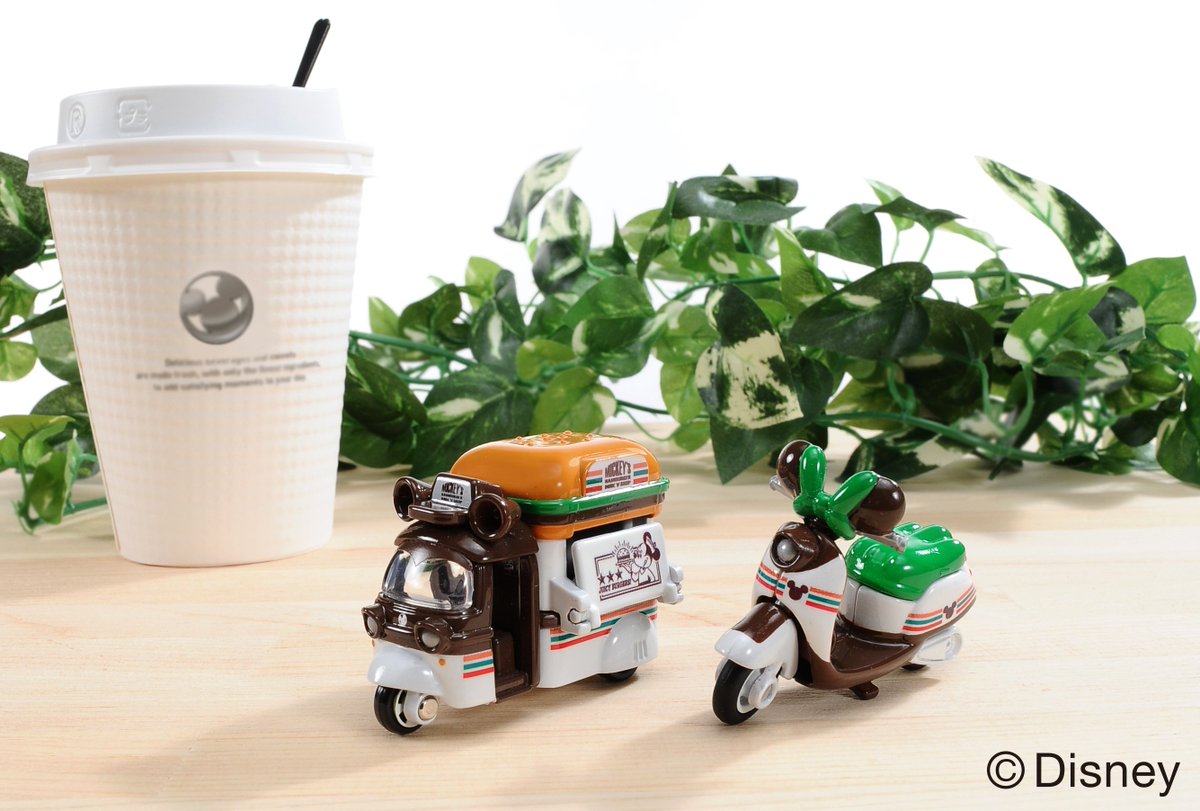 タカラトミー در توییتر ディズニーモータースにセブン アイ特別仕様車 デリバリーカー が登場 まるでお店に停まっていそうな デリバリーカー ドゥービー ミッキーマウス と チムチム ミニーマウス の２種 オムニ７で予約受付中 T Co Nn6lljbn2a