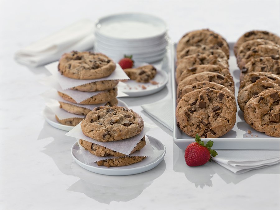 Just a reminder, for the month of December, when you buy a half dozen cookies you receive a free "Be our Guest" card!