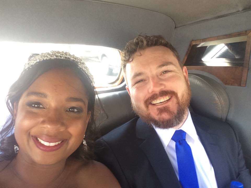 pharmerfour's tweet image. making me smile on our #wedding day.