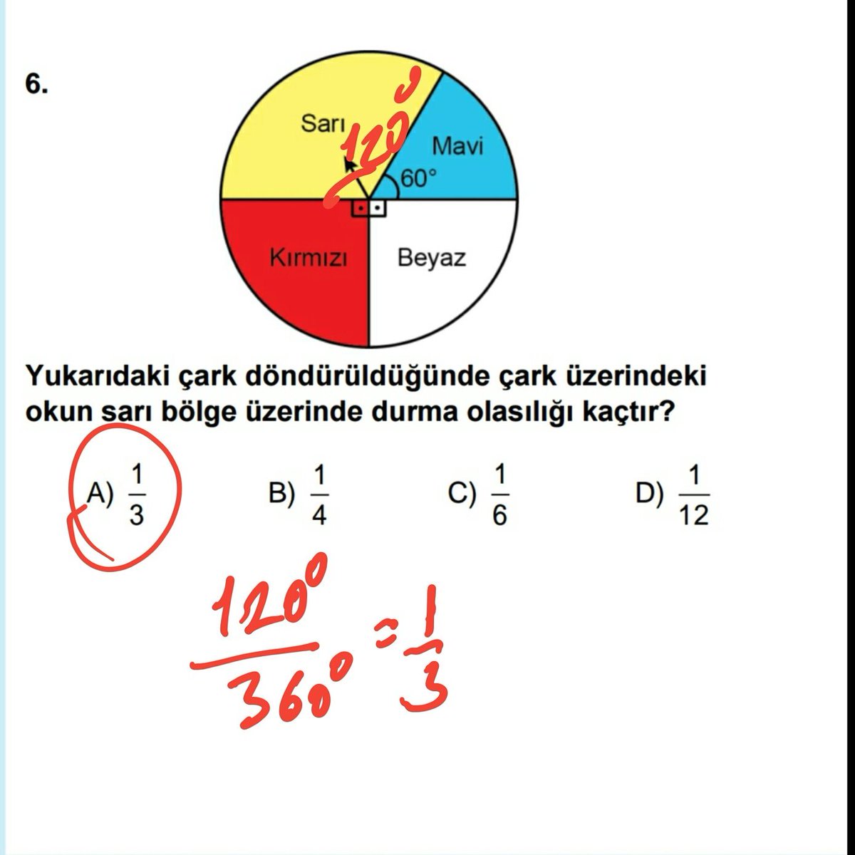 teogmatgeo's tweet photo. @teogmatgeo 
#teog #teogmatematik #teogMEBkazanımtestleri Test 14 Olasılık 2 testi  5.-6.-7.-8. soruların çözümleri https://t.co/bcai4Q09jN