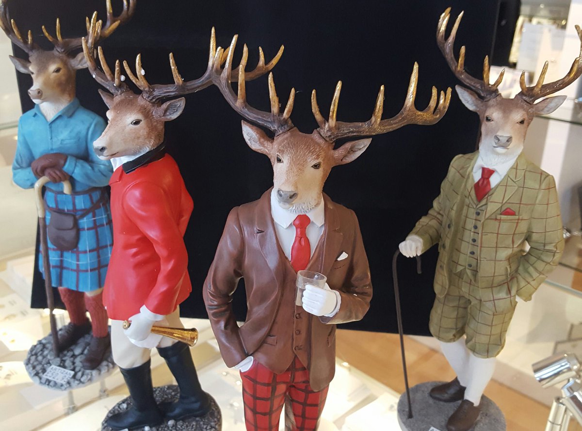 Something different and fun, 10.5 inch Stags with styles, £52.95 so not to deer, lol #Melrose #gifts