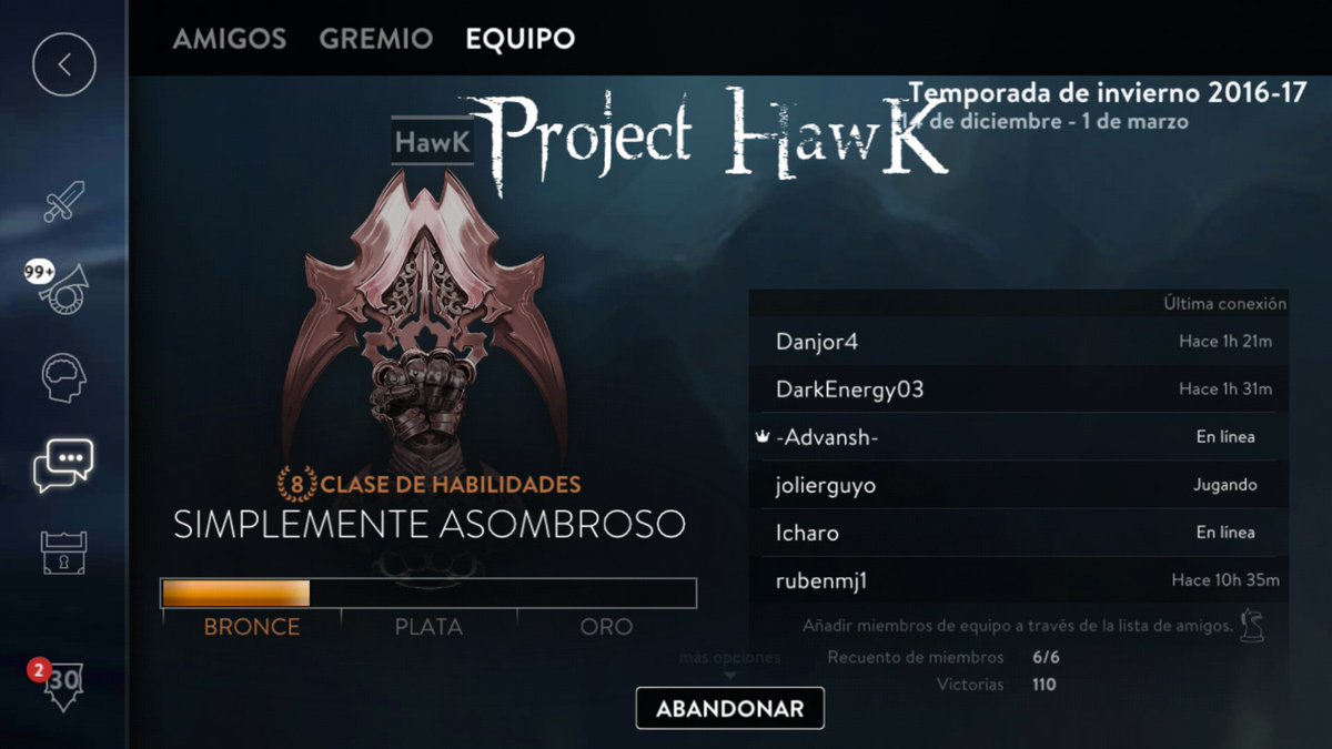TeamProjectHawk's tweet image. Hemos cumplido varios de nuestros objetivos, teniendo en cuenta que el equipo se creó casi al final de seasson. ¡Muy contentos!