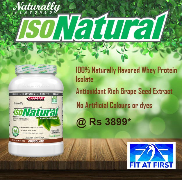 fitatfirst's tweet photo. @ALLMAX #IsoNatural has no artificial flavor, sweetner or colour.
Grab yours now https://t.co/t6neOXrThN
#fitatfirst #gym #fitfam #GAINZ https://t.co/iiUj1gafO0