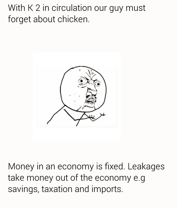 InotaCheta's tweet image. Keep money within your economy and everyone stays happy.
Circular Flow of Income- Leakages
Part 8 
#EconomicsForDummies