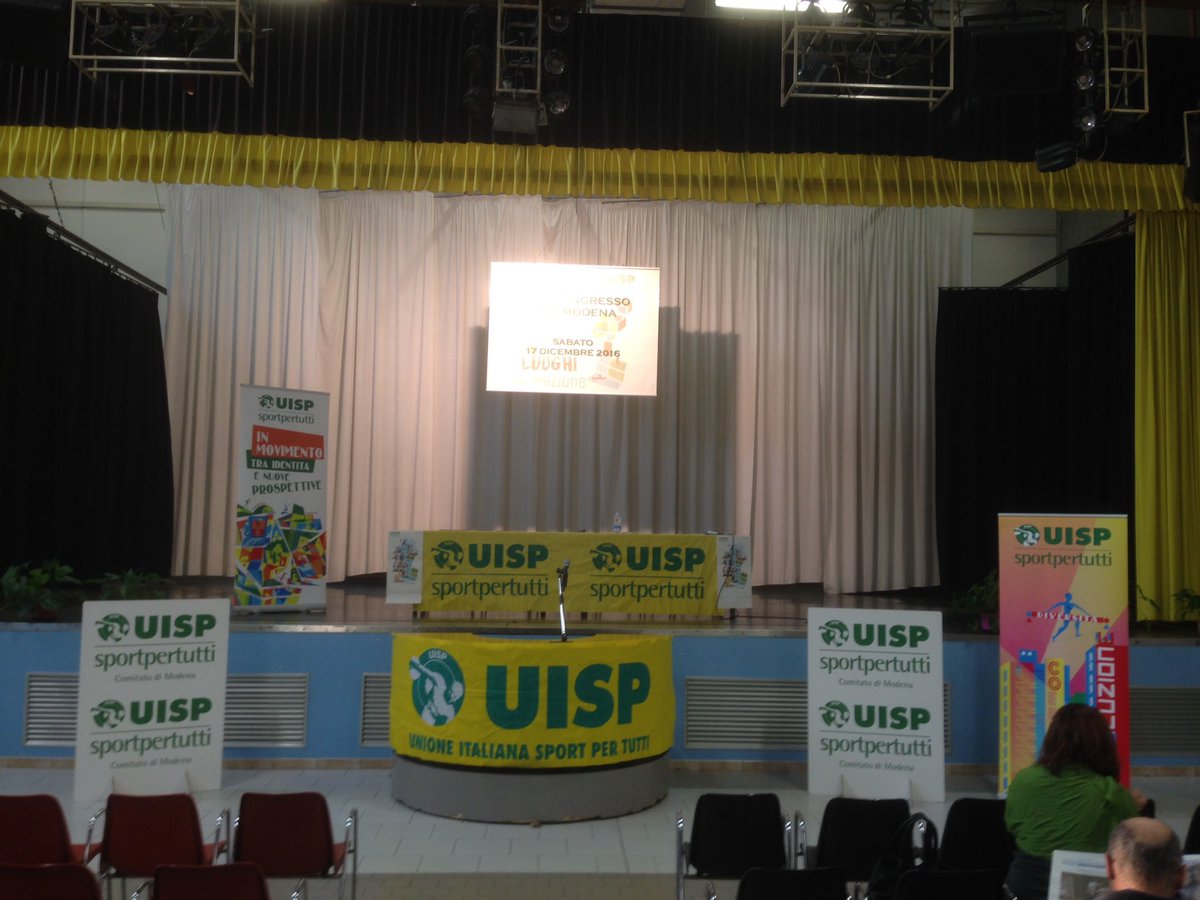 UispModena's tweet image. Congresso Uisp #Modena... tra poco si comincia!