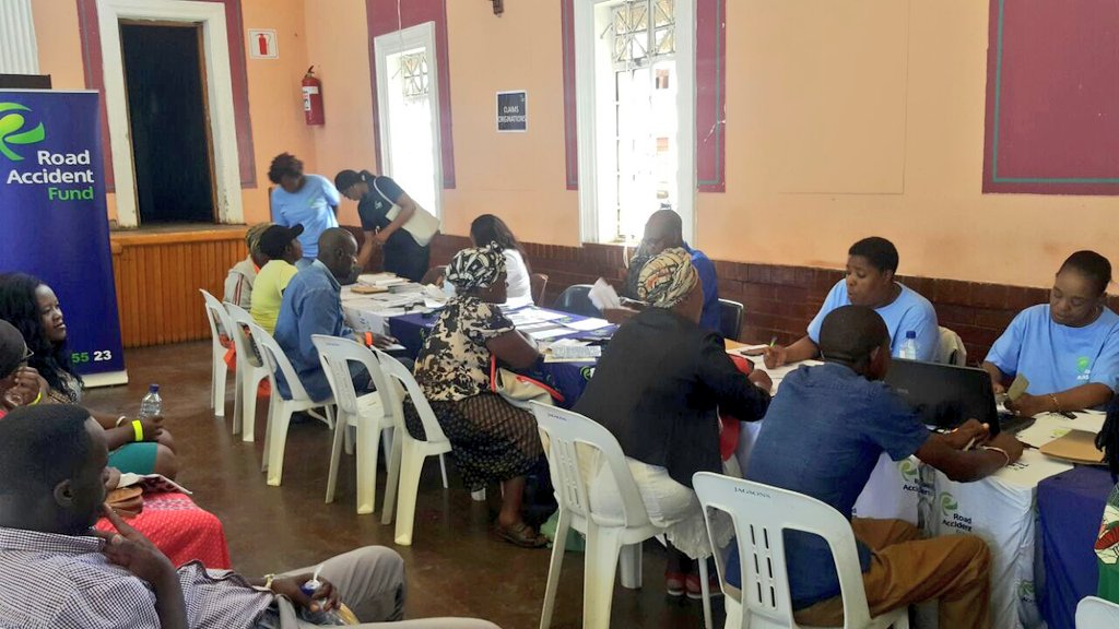 RAF_SA's tweet photo. RAF services out at Ladysmith Town Hall until 16:00 today #servicestothepeople @KZNTransport @kzngov https://t.co/mzlbnGcVAu