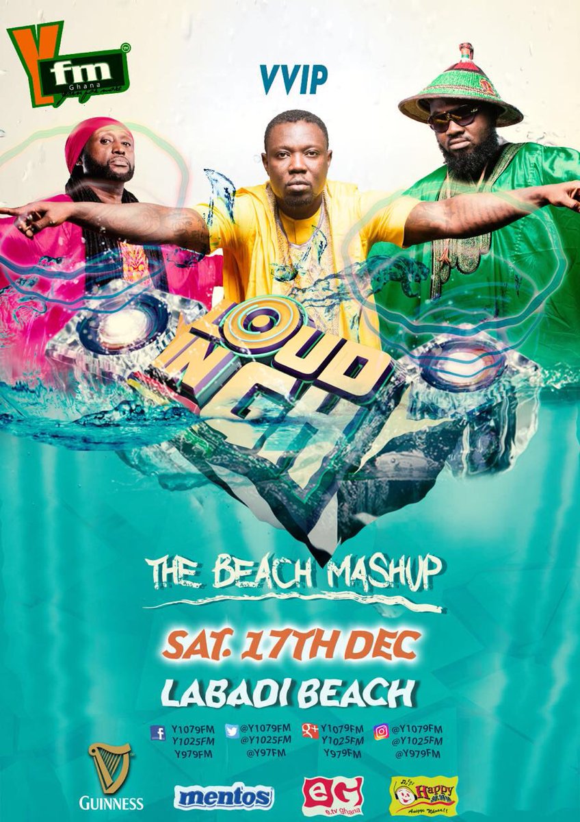 Y1079FM's tweet photo. #NP @VVIPGhana X @patorankingfire - "Alhaji" on the #BigWeekendBreakfastShow
#loudingh ππ"BEACH MASHUP"ππβ¨7th. πLabadi Beach.πππ https://t.co/nkG18qng6b