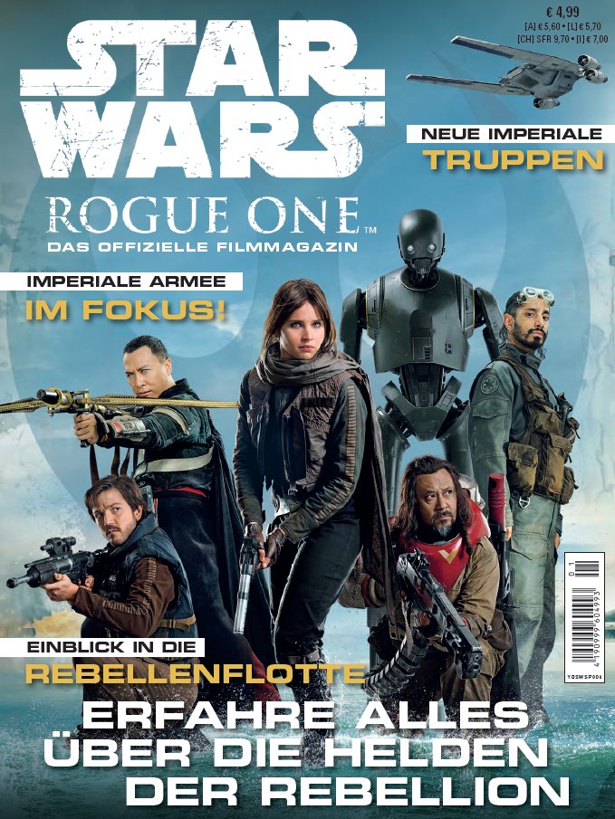 swu_de's tweet photo. #OSWFC 85 und #StarWars #RogueOne 'Das offizielle Filmmagazin' @PaniniVerlag erschienen, mit super vielen Infos - https://t.co/sFC3OK8Jls https://t.co/ZcIMX0OwTh