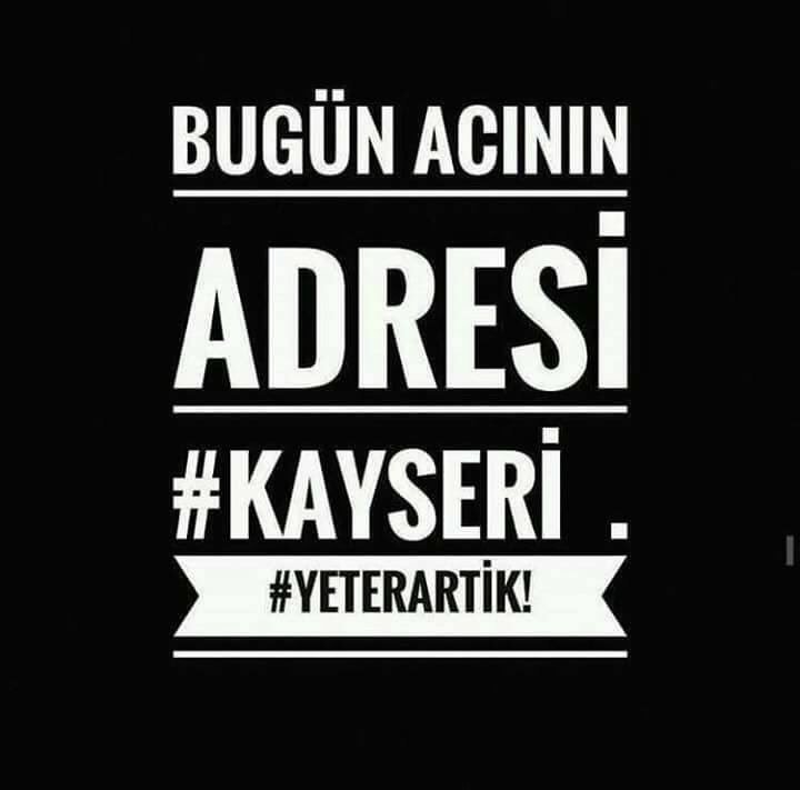gelso82's tweet photo. #lanetolsunPKK #Kayseri #Alışmayacağız #TeröreLanetOlsun #TerörüLanetliyoruz https://t.co/7owxE689Db