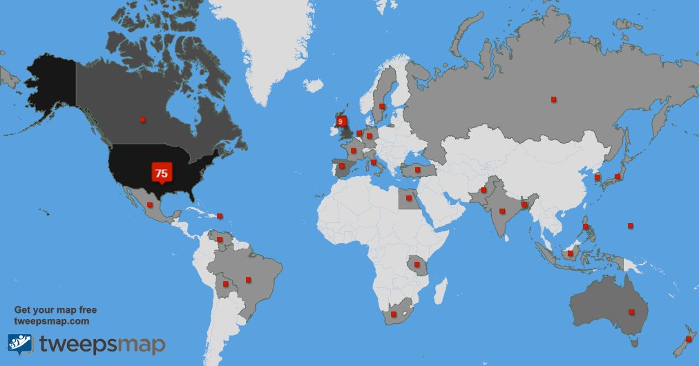paws4ability's tweet image. My followers are in USA(74%), UK.(9%)... Get your map too: tweepsmap.com/!paws4ability