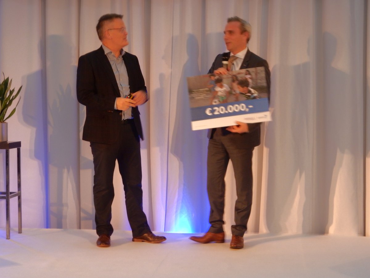 Fantastic donation by Janssen Vaccines &amp; its employees. Donation instead of a Christmas box. That's how you make the difference #grateful