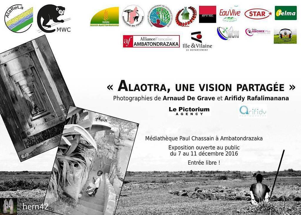 AlaReLaProject's tweet photo. Next Photography exhibition at AF Antsirabe. The tour goes on! Arnaud De Grave &amp; Arifidy Rafalimanana. #Alarela #Alaotra #Madagascar https://t.co/pIsJil9A1X