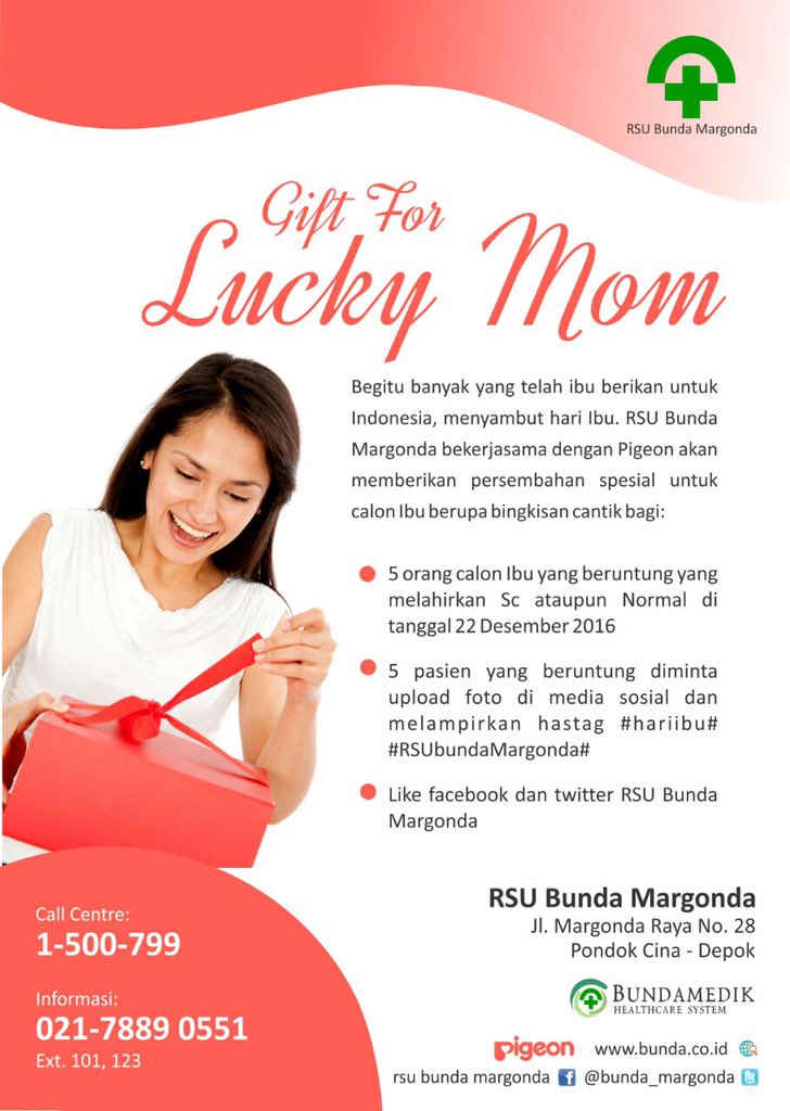 Let's celebrate mother's day with us <a href="/bunda_margonda/">RSU Bunda Margonda</a>