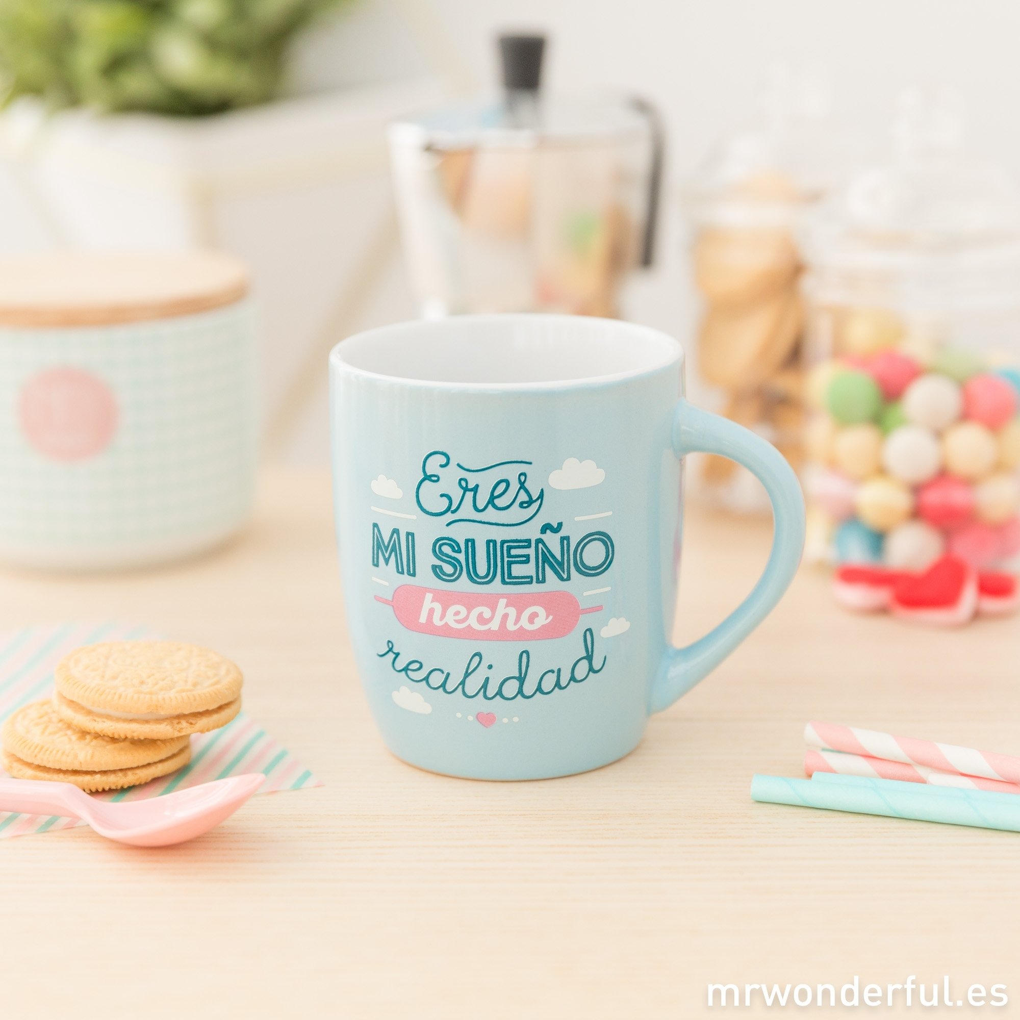 Mr Wonderful Taza - Los amigos de verdad son difíciles de encontrar pero  imposibles de perder