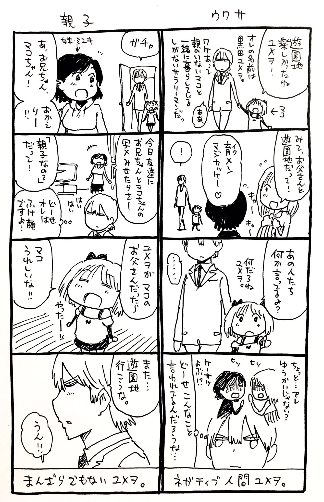Uzivatel 福地翼 ポンコツ8巻4 16発売 Na Twitteru 4コマ ネガティブなユメヲさん サイケまたしても
