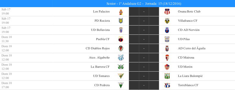 @minas_cf - <a href="/UDPinoMontano/">UD Pino Montano</a>  Senior. Domingo 18 a las 19:00. tinyurl.com/gr9edry