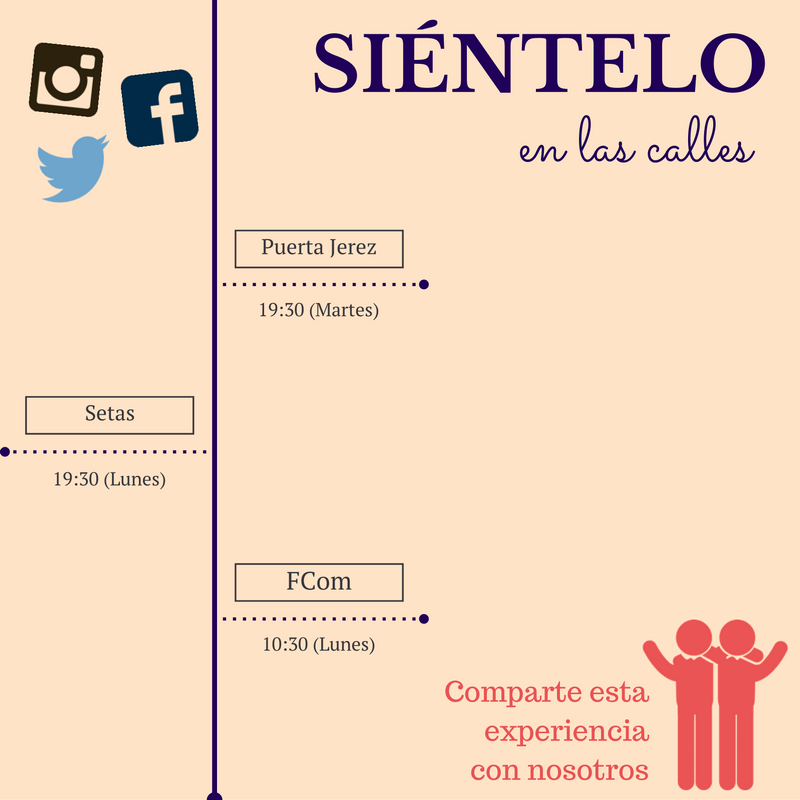 sienteloyvivelo's tweet photo. "Siéntelo" sale a las calles de la ciudad. Por cada like, un regalo.
¡Recibe tu regalo en alguno de estos sitios! https://t.co/MZL36Wut9C