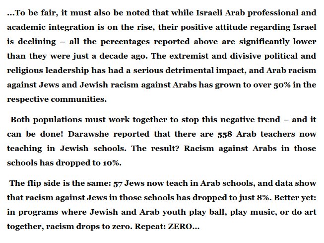 The truth about Israeli Arabs glykosymoritis.blogspot.com/2016/12/the-tr… by @DovLipman #rbnews #Israel #coexistence #communitystruggles #integration