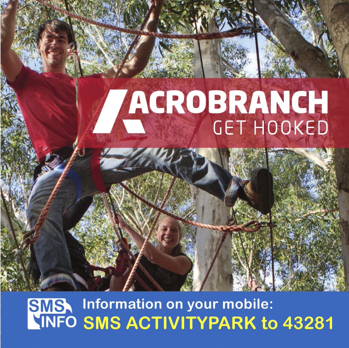 infomobiza's tweet photo. Get Hooked! Book Now @Acrobranch
#AcroBungy #TreetopAdventures
@knysnatourism #Sedgefield
Get more info
sms ACTIVITYPARK to 43281 #Treepop https://t.co/xSVNsIhKkT
