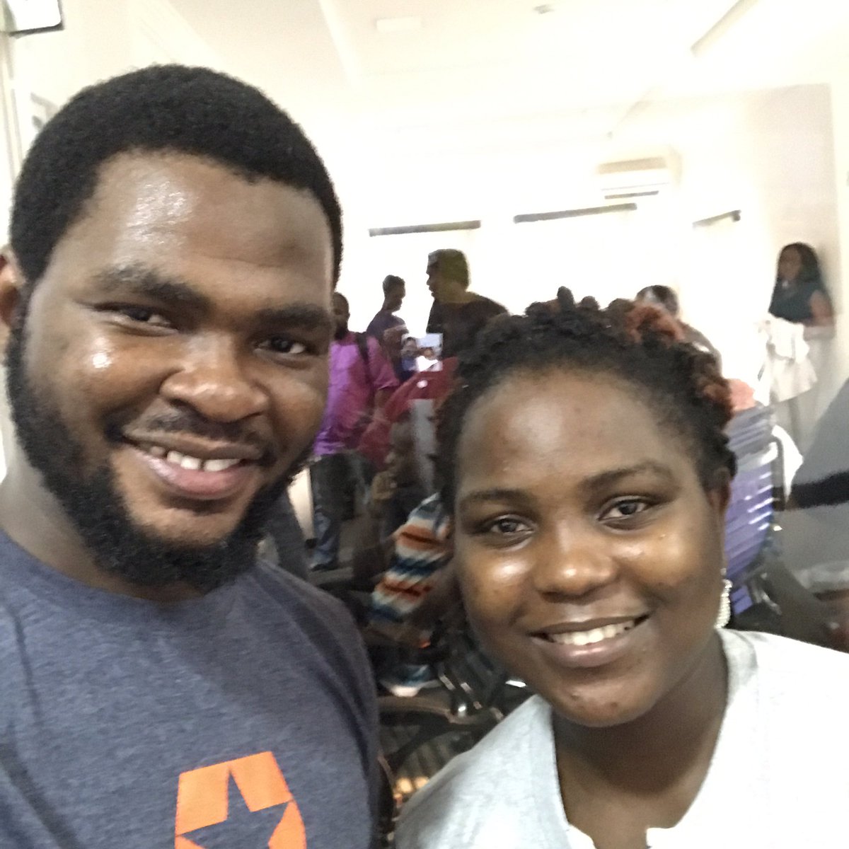 unicodeveloper's tweet photo. Finally met @_larikraun at the #forLoopEndOfYear π₯π₯π₯π₯π₯π©π©π https://t.co/GrjVILD3Ns