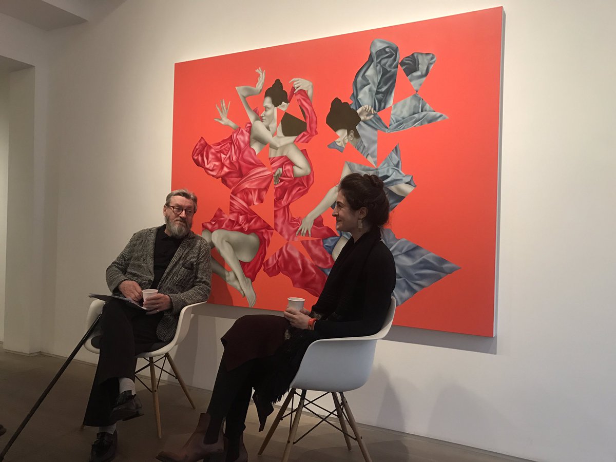 STYLEnTRASHION's tweet photo. Looking forward to #artist #JulietteMahieuxBartoli in conversation with BarryBarker at @KHjellegjerde #gallery #consciouscreative https://t.co/5RlWv1M0s1
