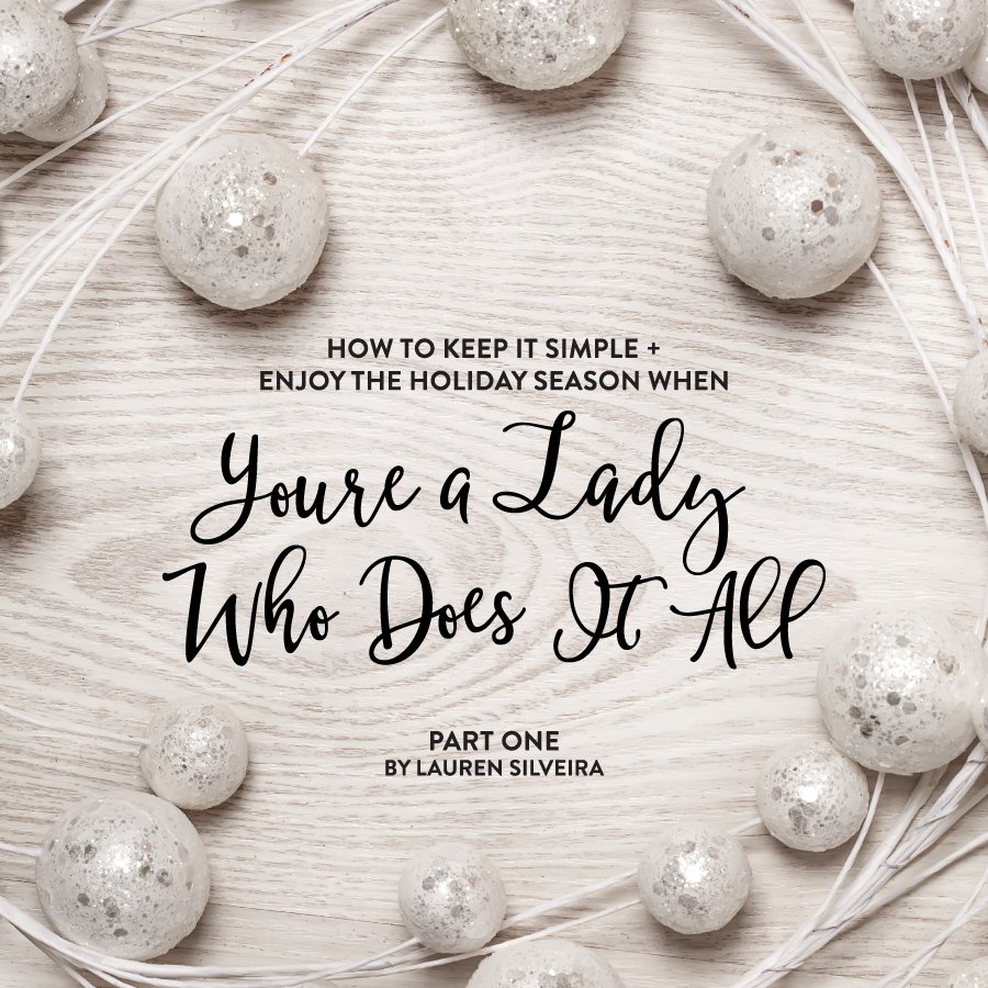 ladyprojectorg's tweet photo. Are you a lady who does it all + looking for tips on how to embrace the holiday season? #LPHolidayGuide https://t.co/BL9c9S8hUn @orgforlife https://t.co/jJd4EiRqea
